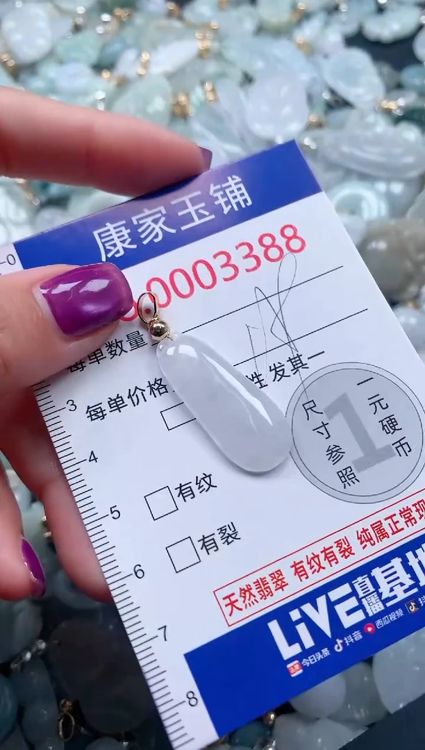 颈饰未镶嵌翡翠3388