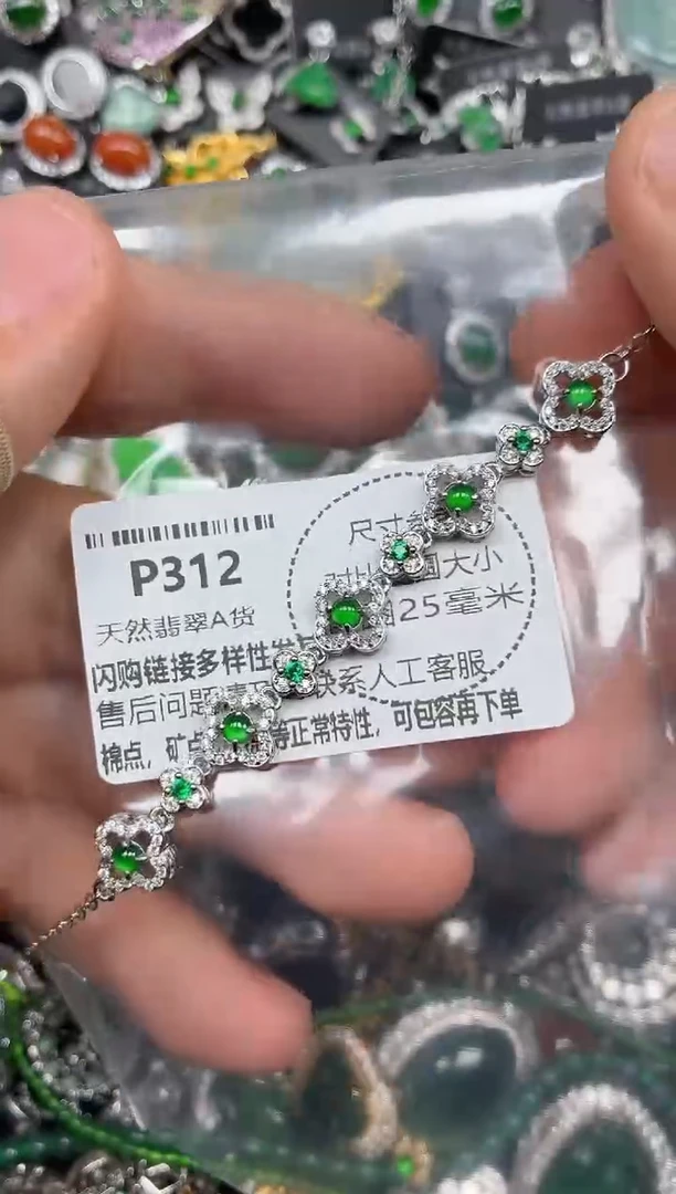 颈饰未镶嵌翡翠P312手链