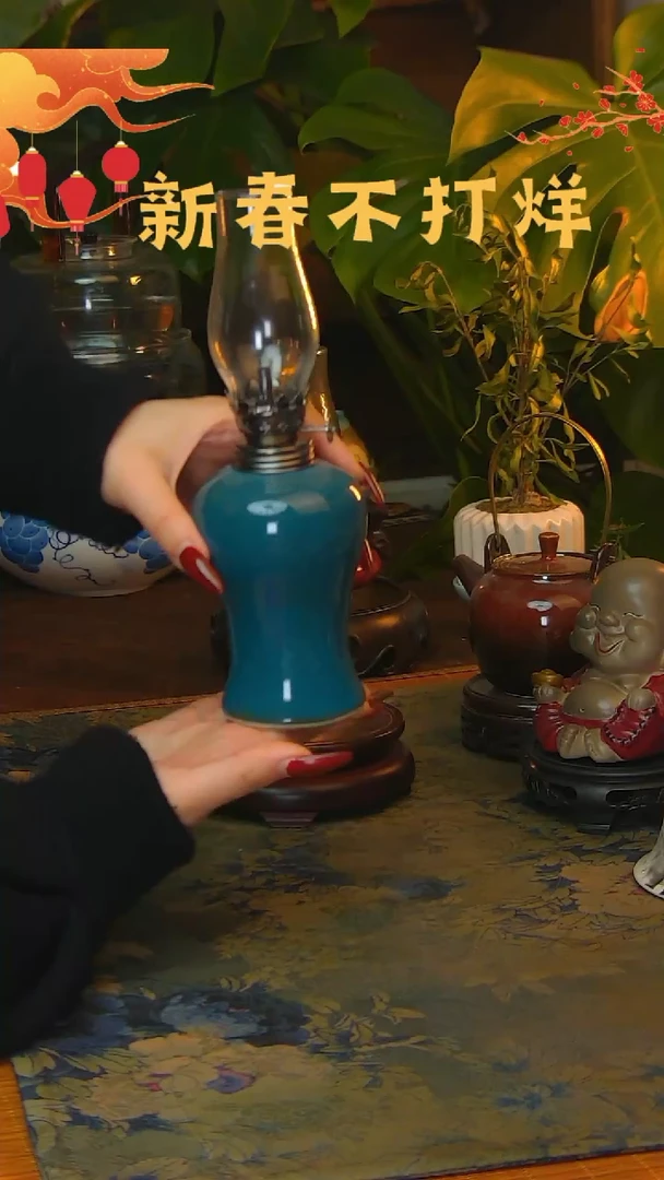 【闪购商品】景德镇陶瓷灯摆件