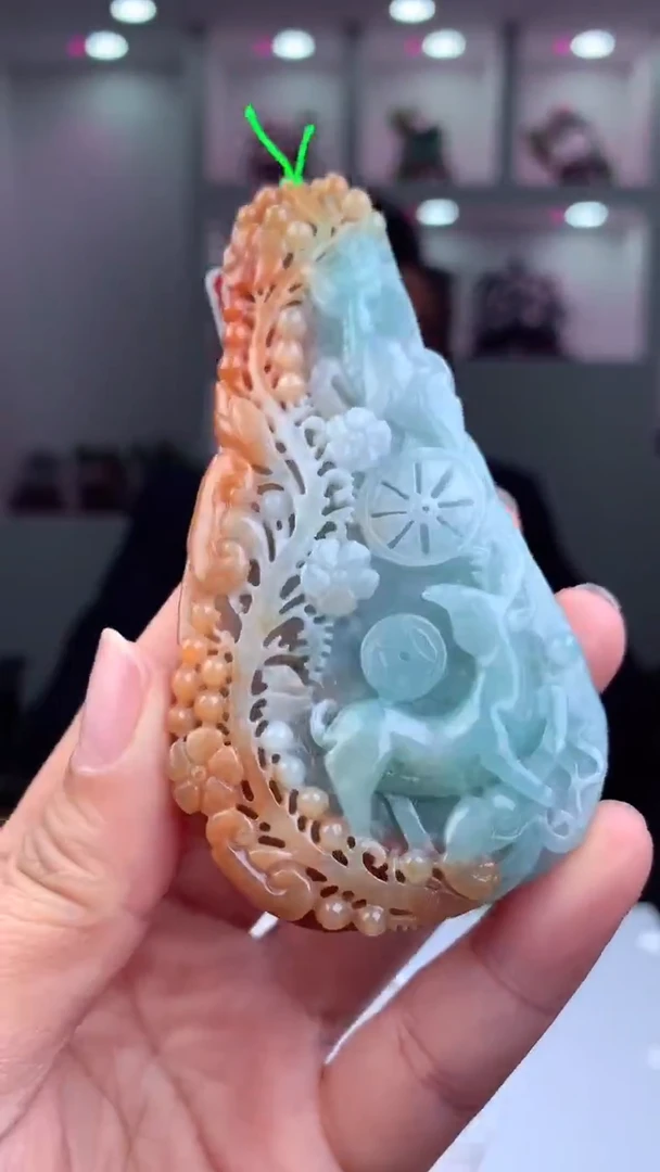 【闪购商品】定制翡翠未镶嵌天然A货翡翠（拍一发一)