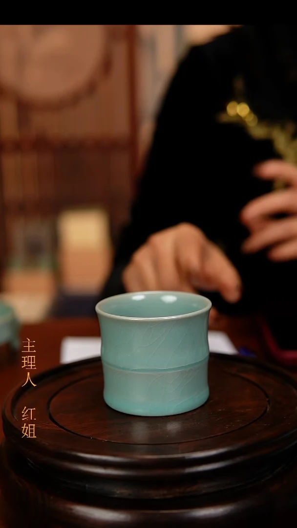 瓷片原产地原矿釉汝瓷