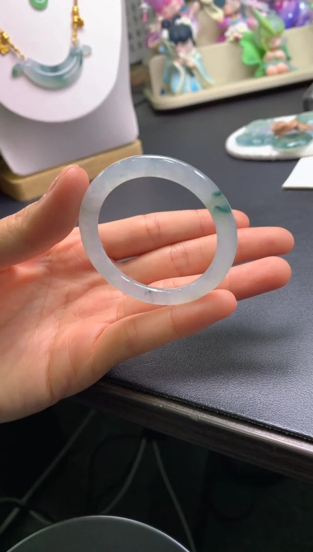 未镶嵌定制翡翠0869743915（42.7*5.5*6.7）