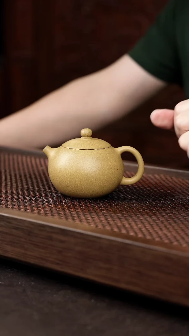 茶壶紫砂黄金段西施