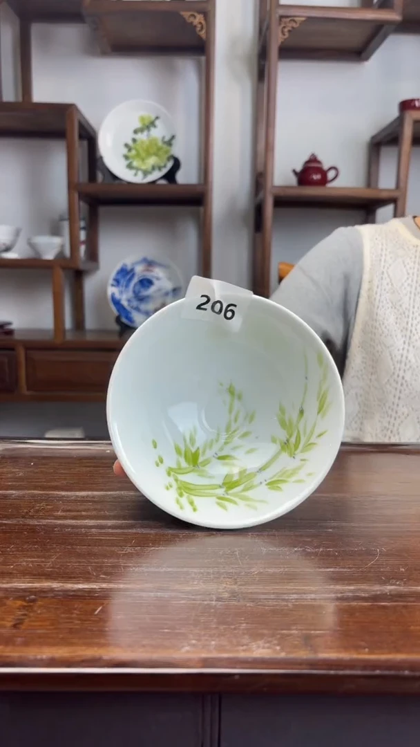 瓷片国韵瓷坊-斗笠碗206