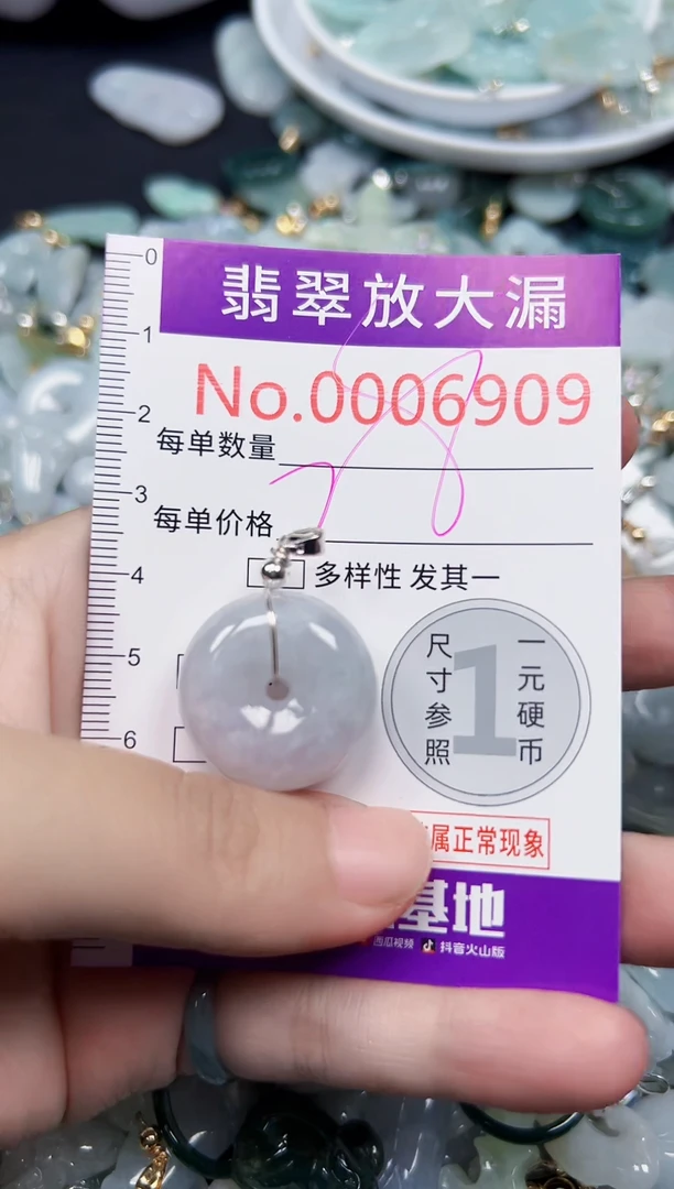 颈饰未镶嵌翡翠6909
