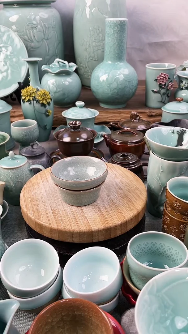 【闪购商品】特价 微瑕 慧仙青瓷