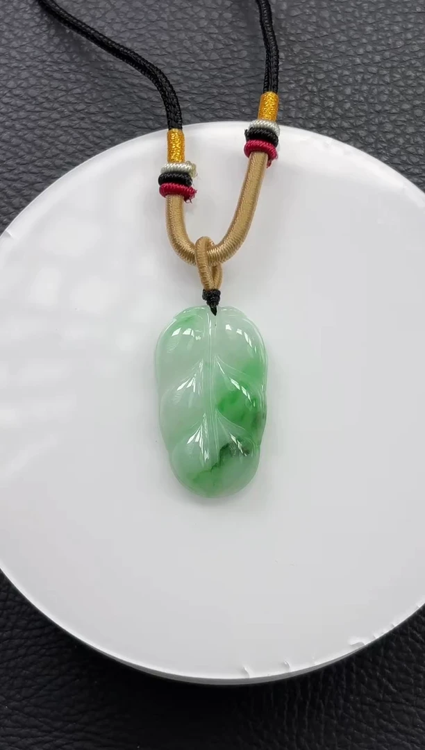 颈饰未镶嵌翡翠K742-1128 叶子
