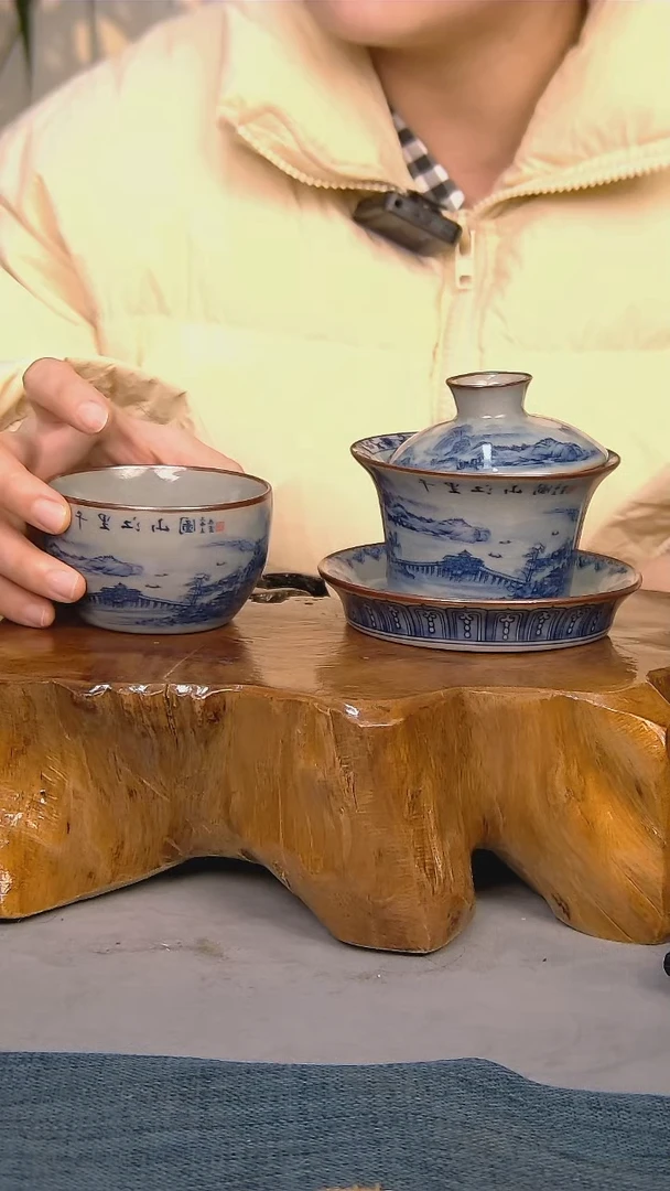 【闪购商品】简装家用款2件套 陶瓷家用茶具系列