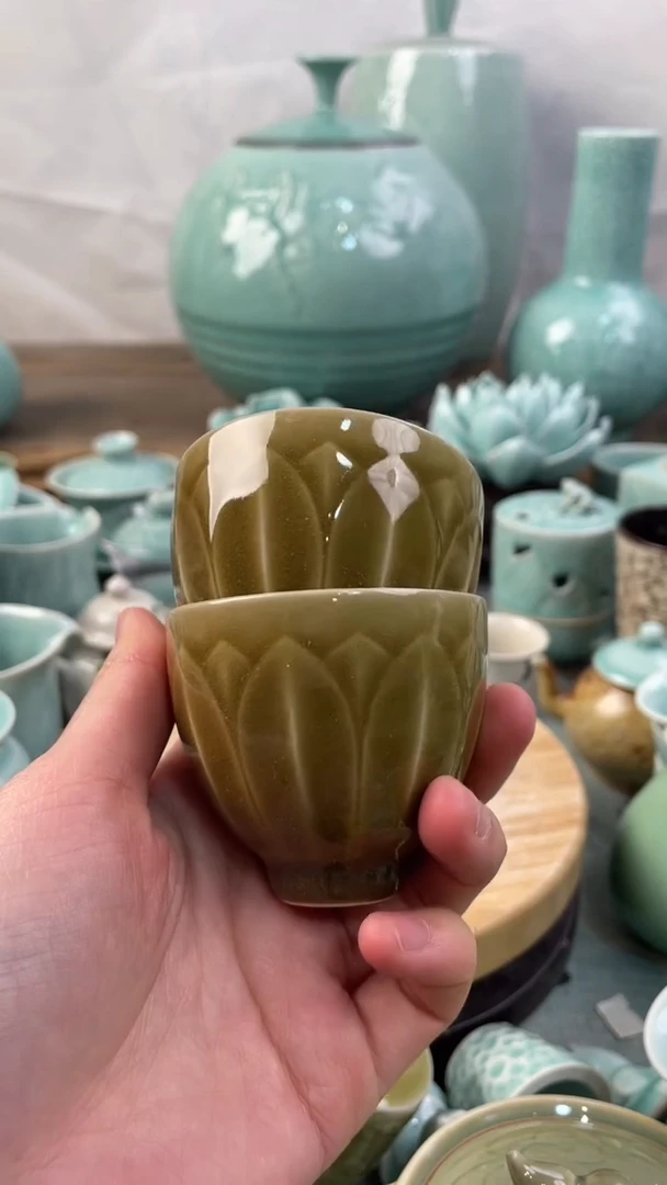 【闪购商品】2个 特价福利 微瑕 慧仙青瓷