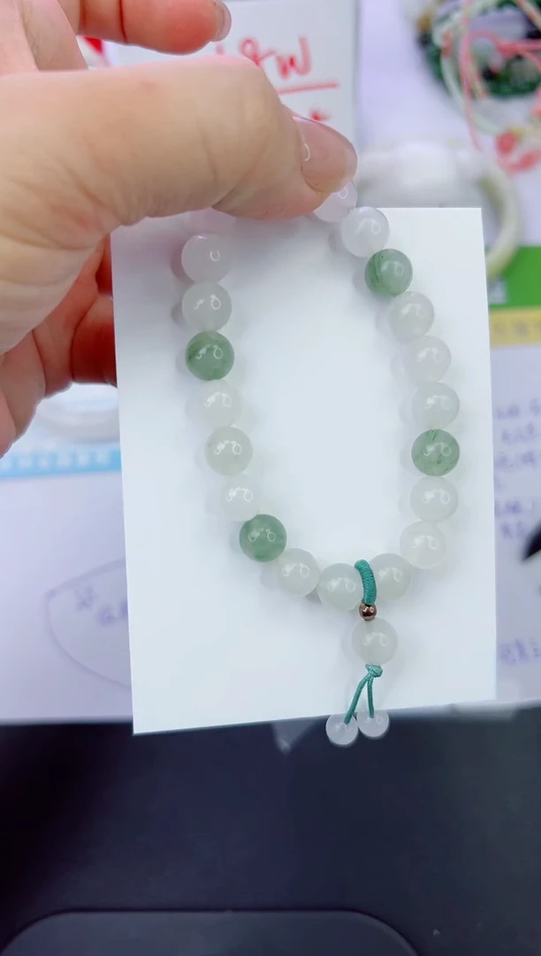 【闪购商品】石英质玉手镯未镶嵌999手串