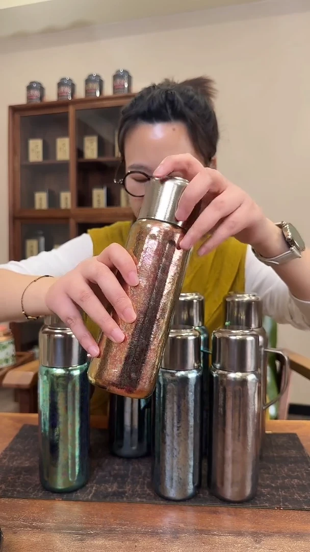 500毫升纯钛粉色