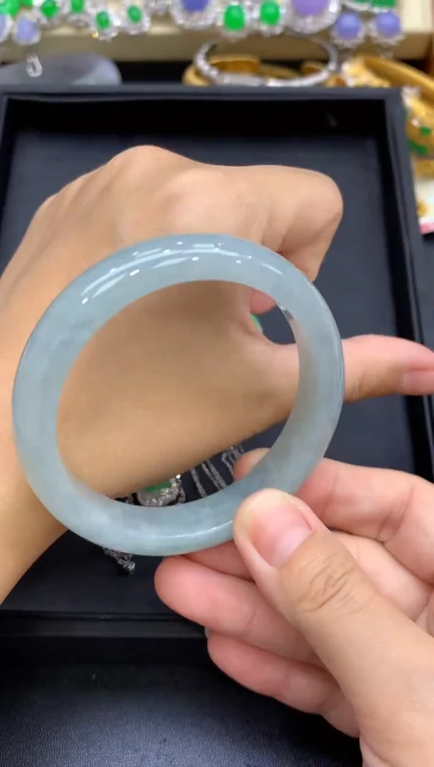 未镶嵌手镯翡翠504-中国好珍宝