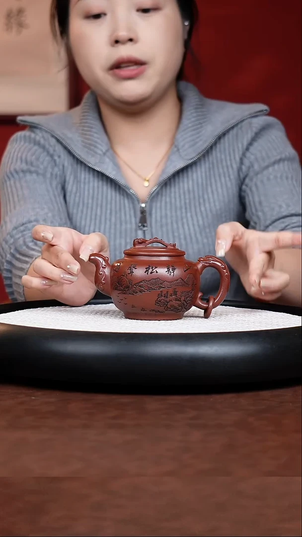 茶壶紫砂宜兴紫砂茶壶茶杯茶宠