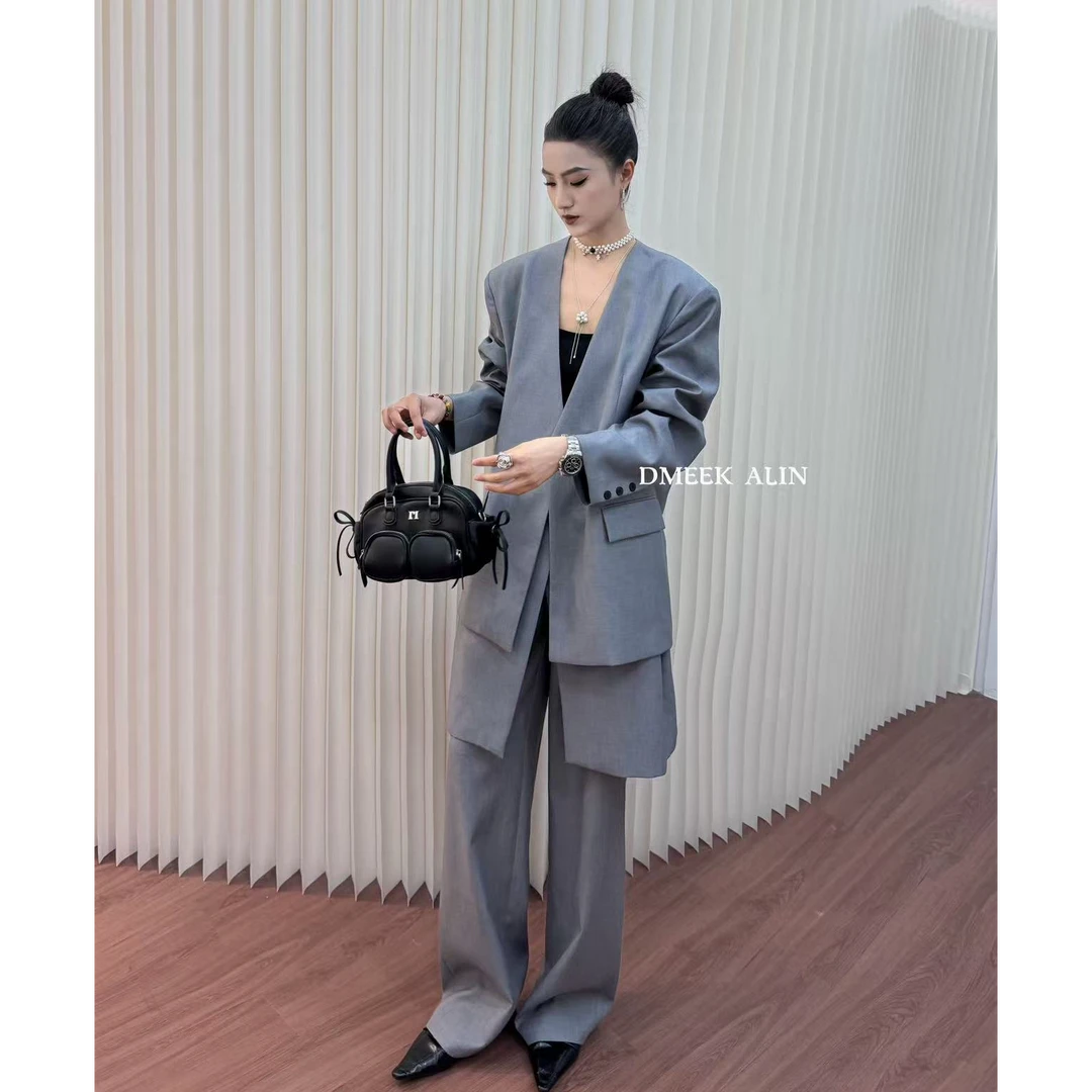 【XILIN ALIN 态度时代】设计师感气质时尚显瘦套装