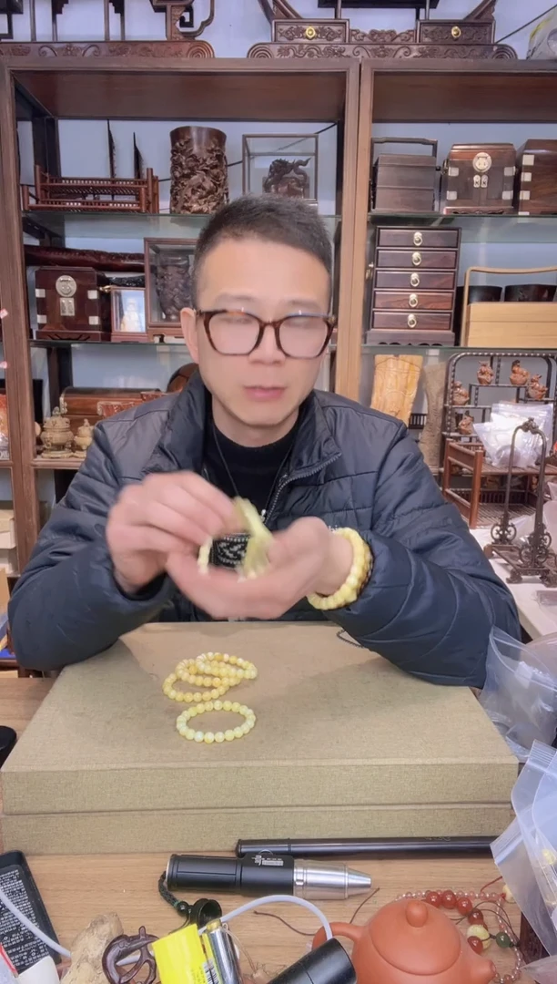 【闪购商品】乌木类书架459蜜0.9单圈手串