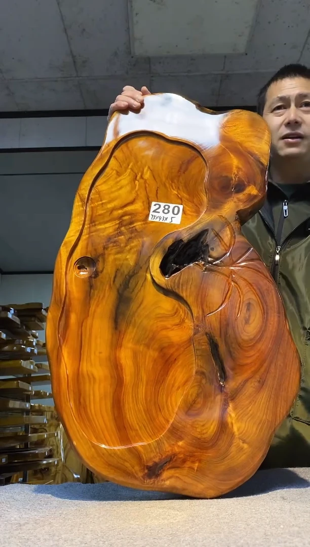 实木茶盘 一物一拍（不含配件）