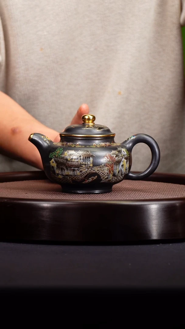 茶壶紫砂宜兴紫砂原矿壶