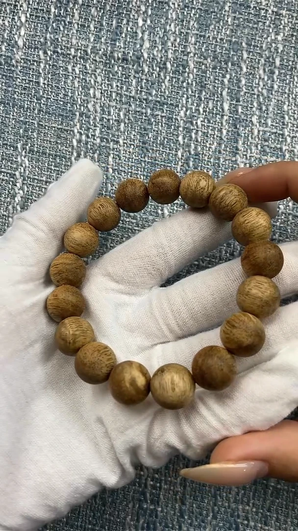 【闪购商品】沉香手串越南顺化红土1.2圆珠单圈