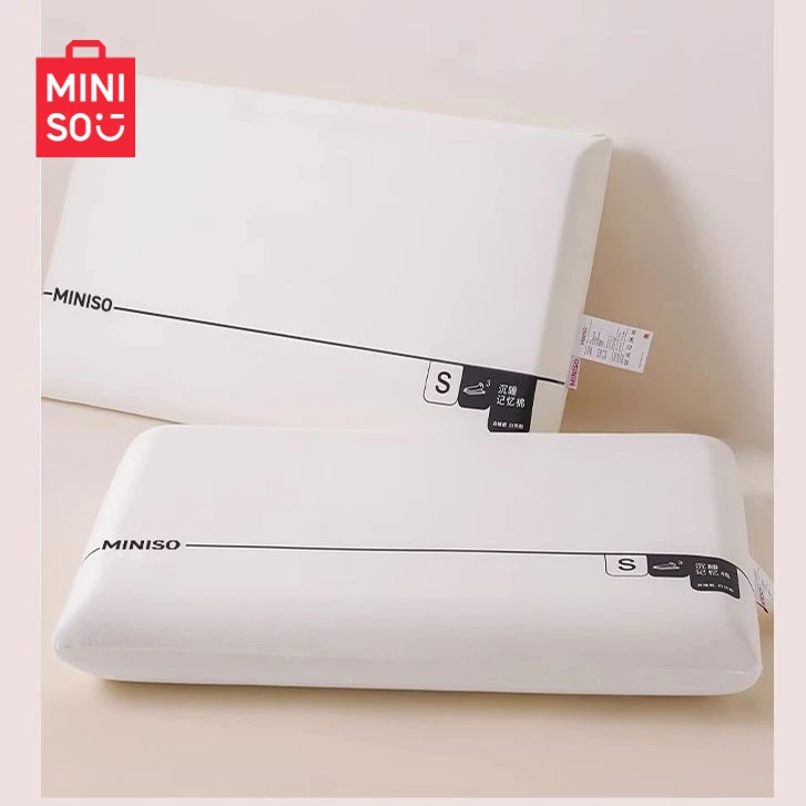 名创优品慢回弹记忆棉枕头枕芯护颈椎助睡眠酒店同款单只成人家用