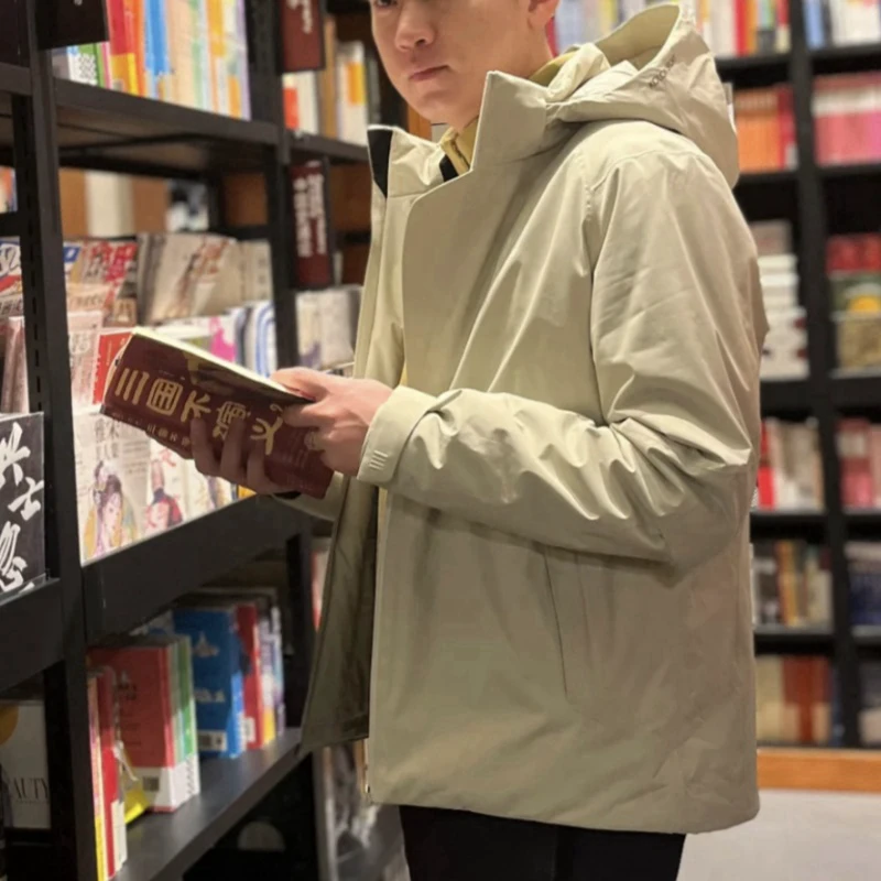 【简约百搭】冬季户外功能男女款连帽防风保暖棉服C1084