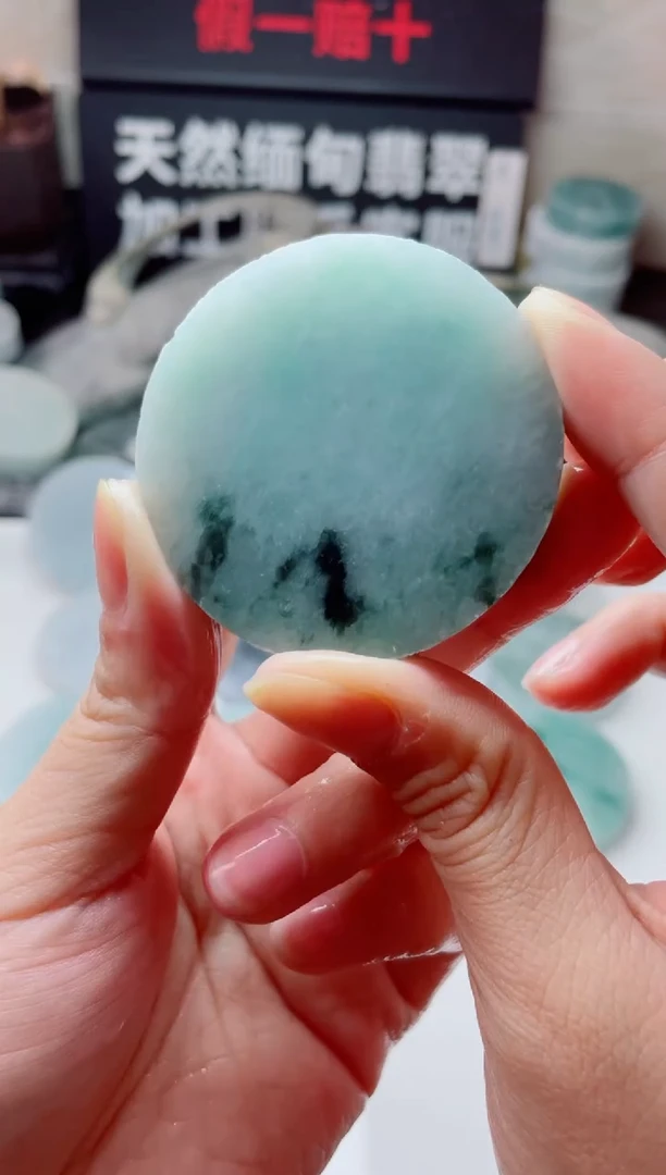 翡翠未镶嵌颈饰354......