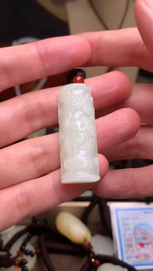 颈饰未镶嵌和田玉新疆料青海料清水和田玉吊坠