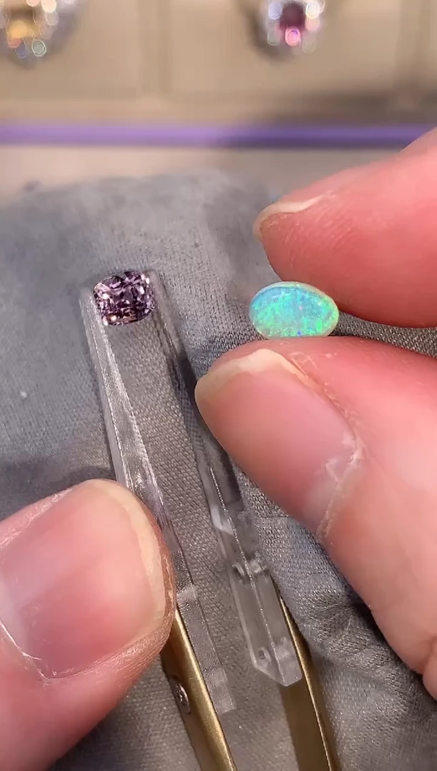 未镶嵌尖晶石珠宝半成品0.67ct-25-3-35