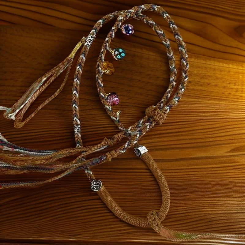 创意手工  五路手工编绳