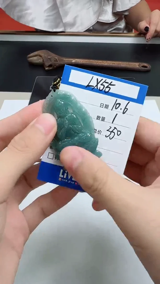 未镶嵌定制翡翠LX55翡翠吊坠-多样性发其一