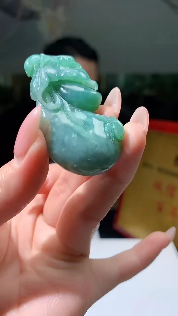【闪购商品】定制翡翠未镶嵌5143jj-毛货挂件85