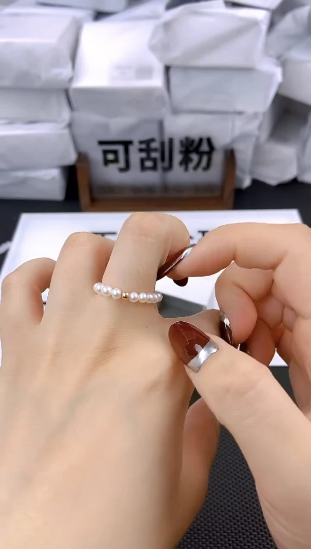 未镶嵌耳饰淡水珍珠jz1001