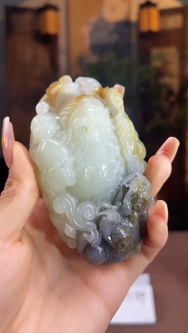 和田玉未镶嵌颈饰S620