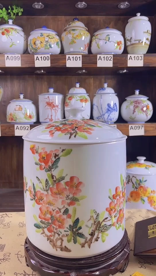 迎君陶瓷纯手工手绘  21