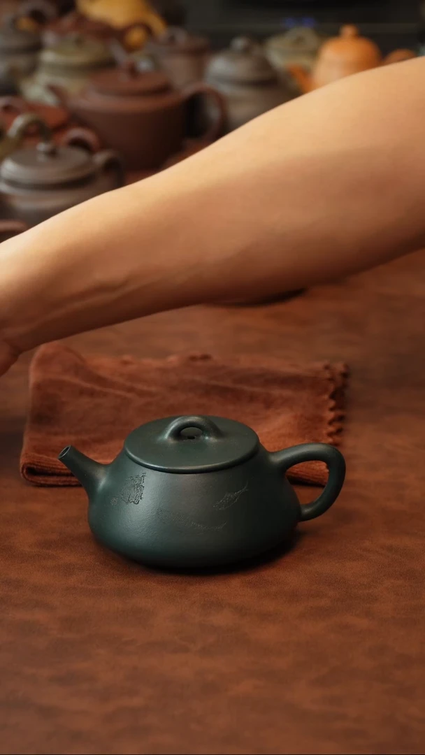 茶壶紫砂怒****魉原矿宜兴紫砂茶壶预售