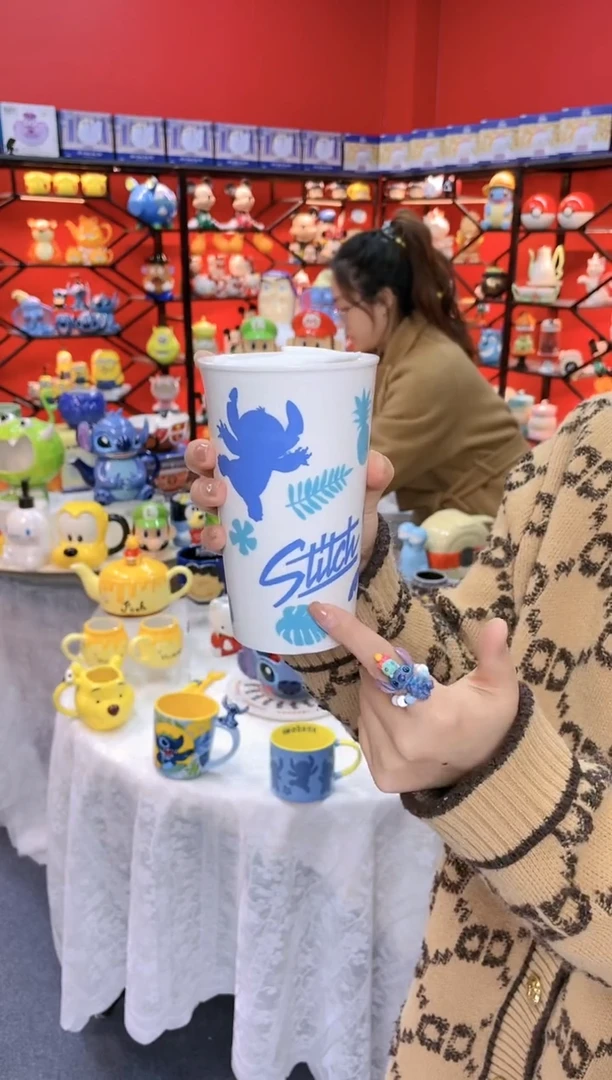 【闪购商品】1@@吏迪仔陶瓷咖啡杯
