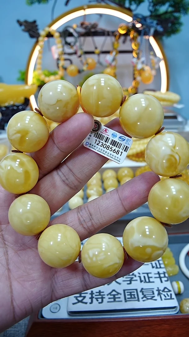 【闪购商品】蜜蜡手链未镶嵌23+*****