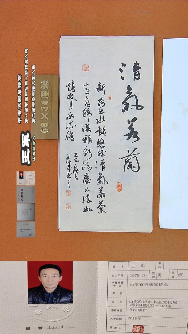 书法189R王军书法作品