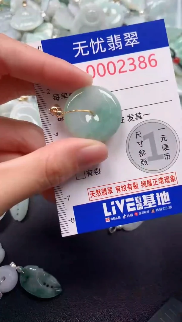 颈饰未镶嵌翡翠2386