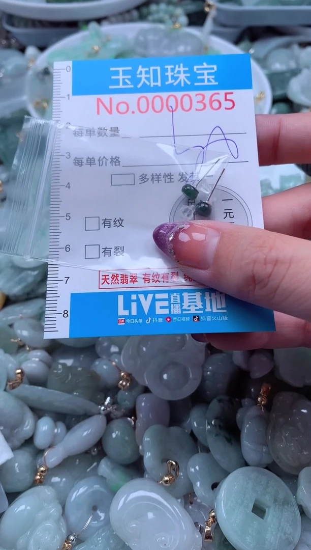 翡翠未镶嵌吊坠(不含链)365