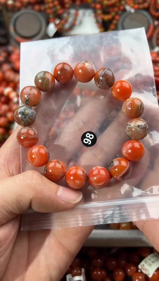 未镶嵌手串南红玛瑙13