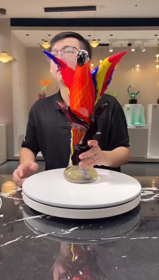 摆件巴比特美学 五彩金刚鹦鹉