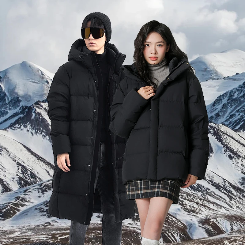 金铠甲冬季 5.0升级版男女同款双倍充绒巨厚长短款羽绒服-YY.AX