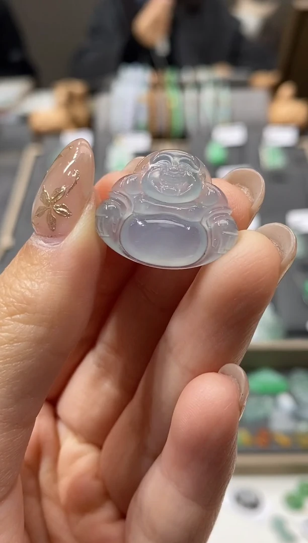 颈饰未镶嵌翡翠佛公