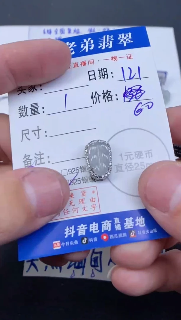 【闪购商品】翡翠颈饰银S925镶嵌多样性发其中一件