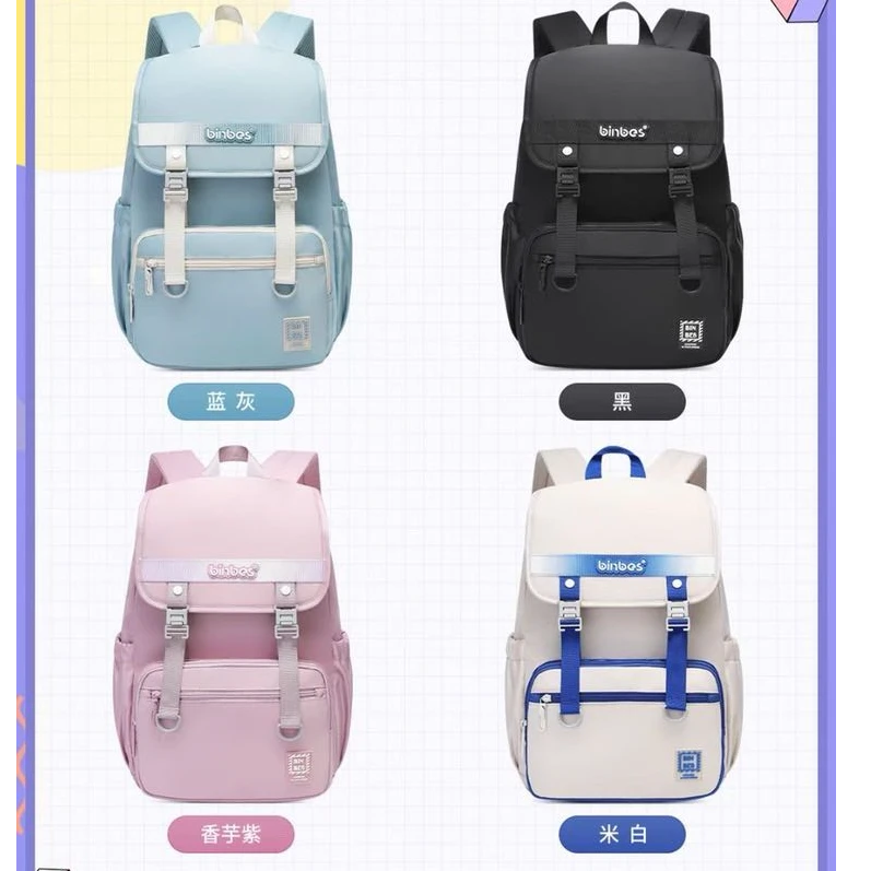[3年级以上]软面可折叠大容量韩版初中简约双肩包3528高中生百搭