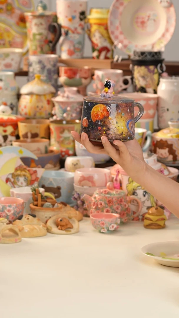 其他景德镇釉下彩手绘设计师款陶瓷