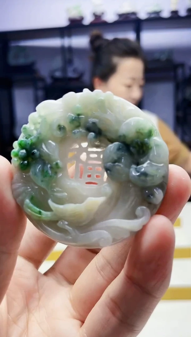 定制翡翠未镶嵌毛货07140097