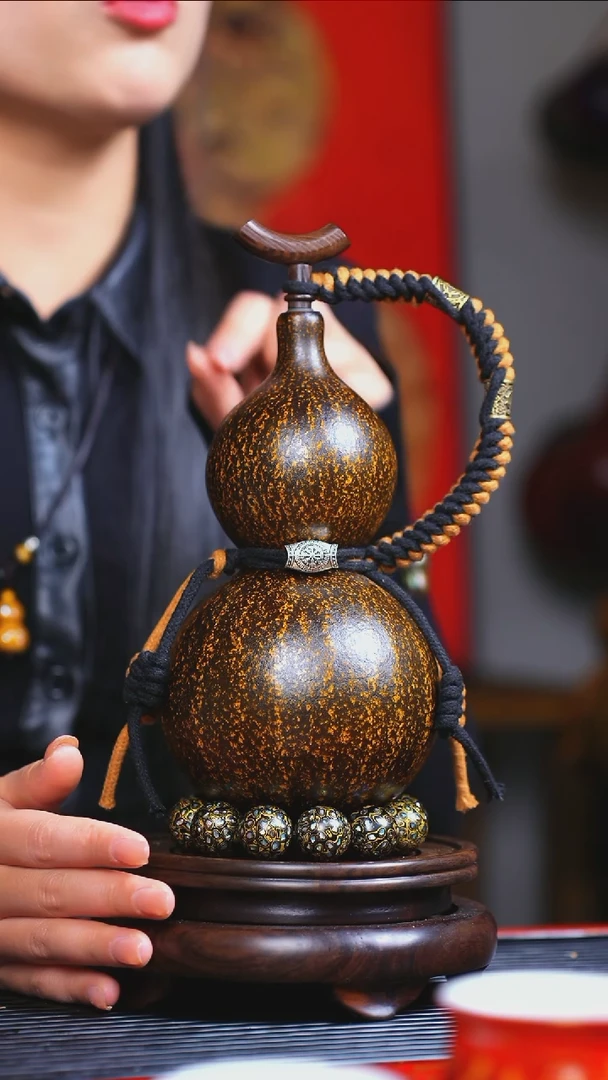 【闪购商品】JL056过年礼臻选大漆酒葫芦