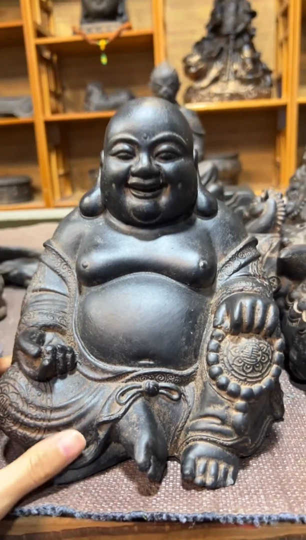 陶土【火山泥】大肚佛