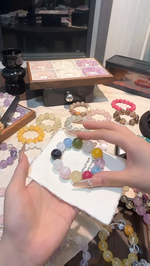 未镶嵌手串水晶多宝